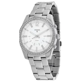 Watch strap Fossil FTW5015 Stainless steel Grey 18mm